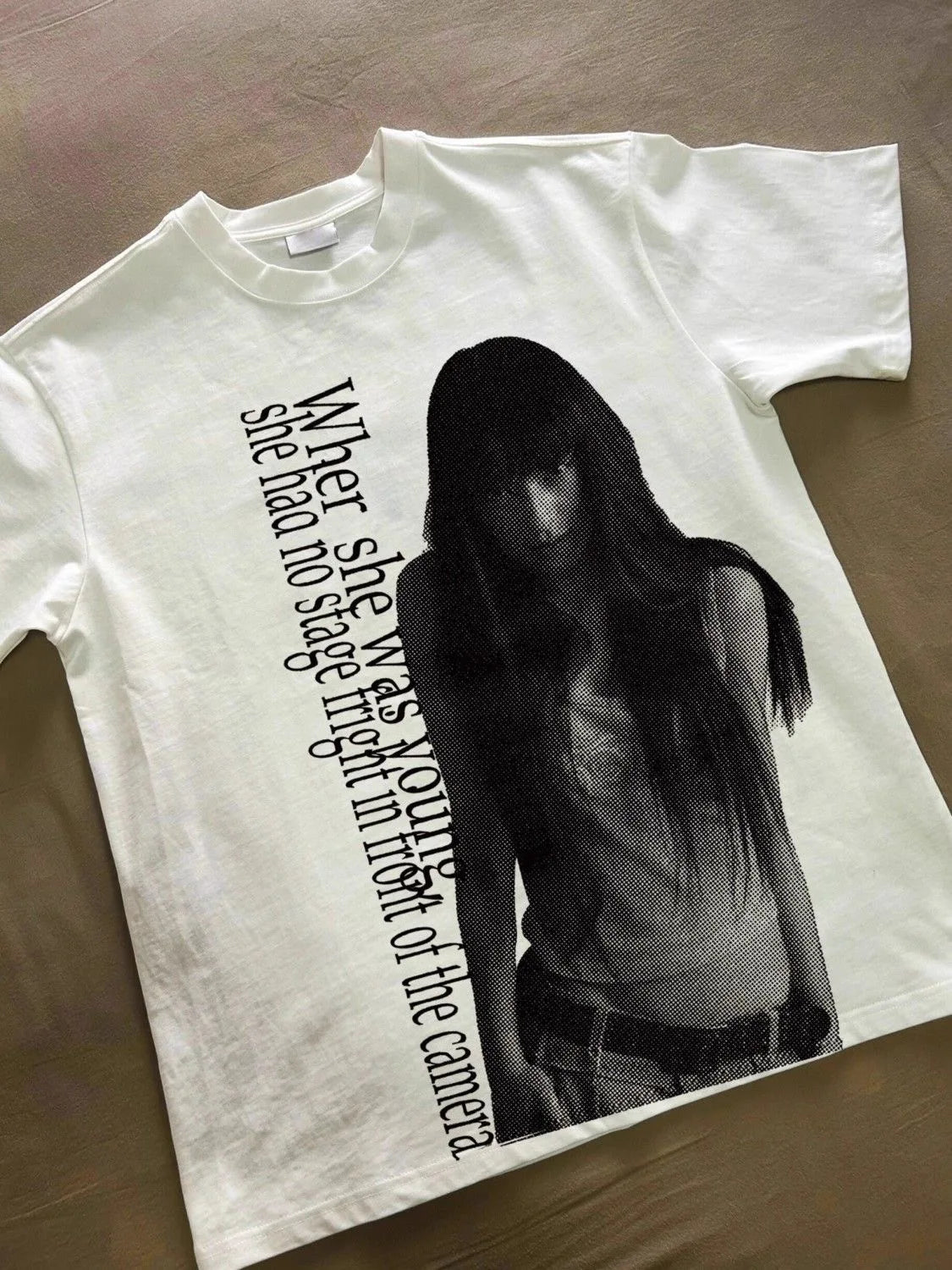 Vintage Casual Girl T-Shirt